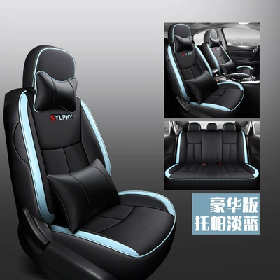 Nissan Sylphy Classic Applicable Car | Modelə uyğun (Original) oturacaq örtükləri - topa-light-blue-deluxe-edition-sylphy-special