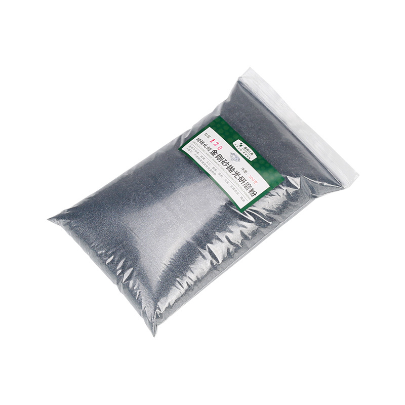 Emery black carbon green silicon carbide grinding shock machine powder jade jade amber polishing sandblasting floor sand 500 grams