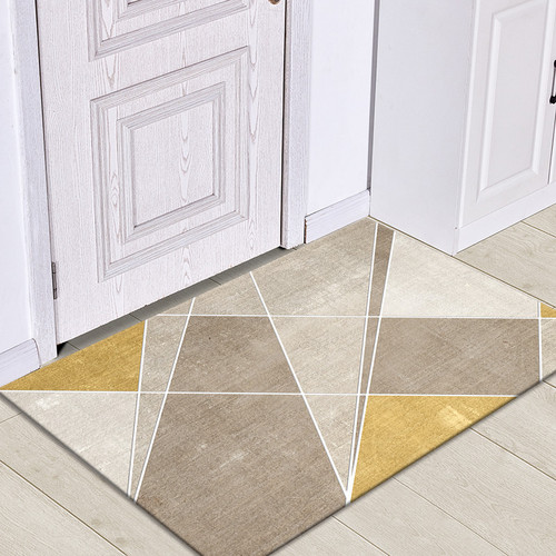 Simple Nordic absorbent bathroom non-slip mat floor mat carpet entry door entrance mat bedroom door mat floor mat