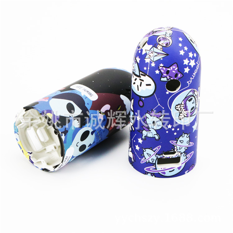 提供塑料产品水贴纸水贴花处理 厂家货源 梦幻印花水转印加工工艺