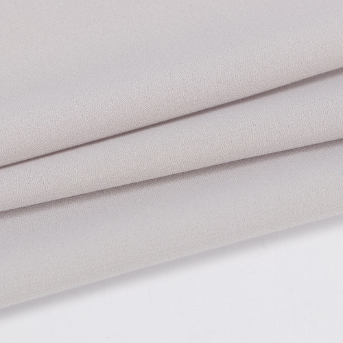 High density tangled chiffon fabric full polyester Korean linen fabric women's lining dress shirt Hanfu chiffon fabric