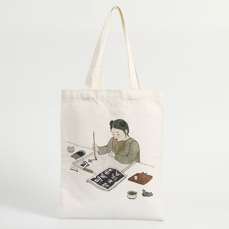 帆布袋logo购物袋环保布袋女单肩棉布袋手提袋