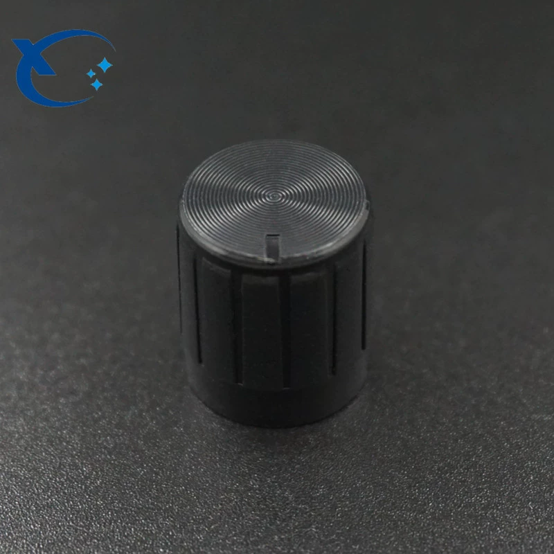 15x17 имитация алюминиевого сплава цветок вал потенциометр пластиковая ручка шляпа миксер шляпа тяга динамик