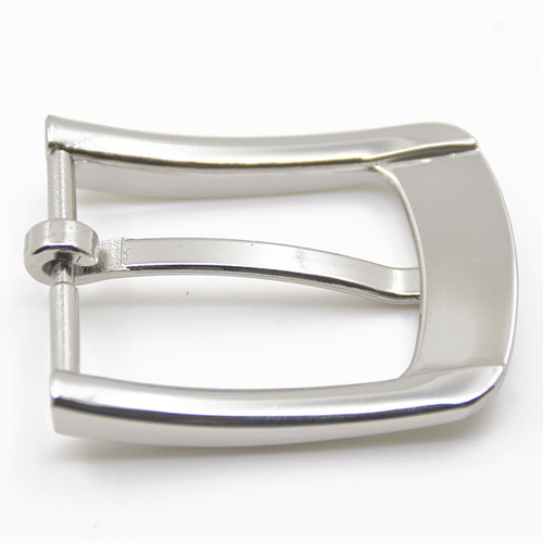 Unisex zinc alloy pin buckle manufacturer wholesale direct sales smooth and durable genuine leather belt buckle trousers belt buckle