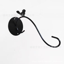 壁挂式铁艺墙上鸟笼花篮吊钩庭院吊灯金属壁挂钩阳台植物悬挂支架