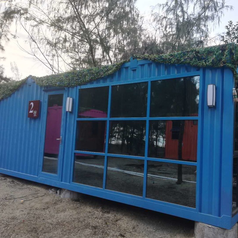 可移动集装箱房厢房小吃店夹芯板活动房移动房售货亭移动商铺优选