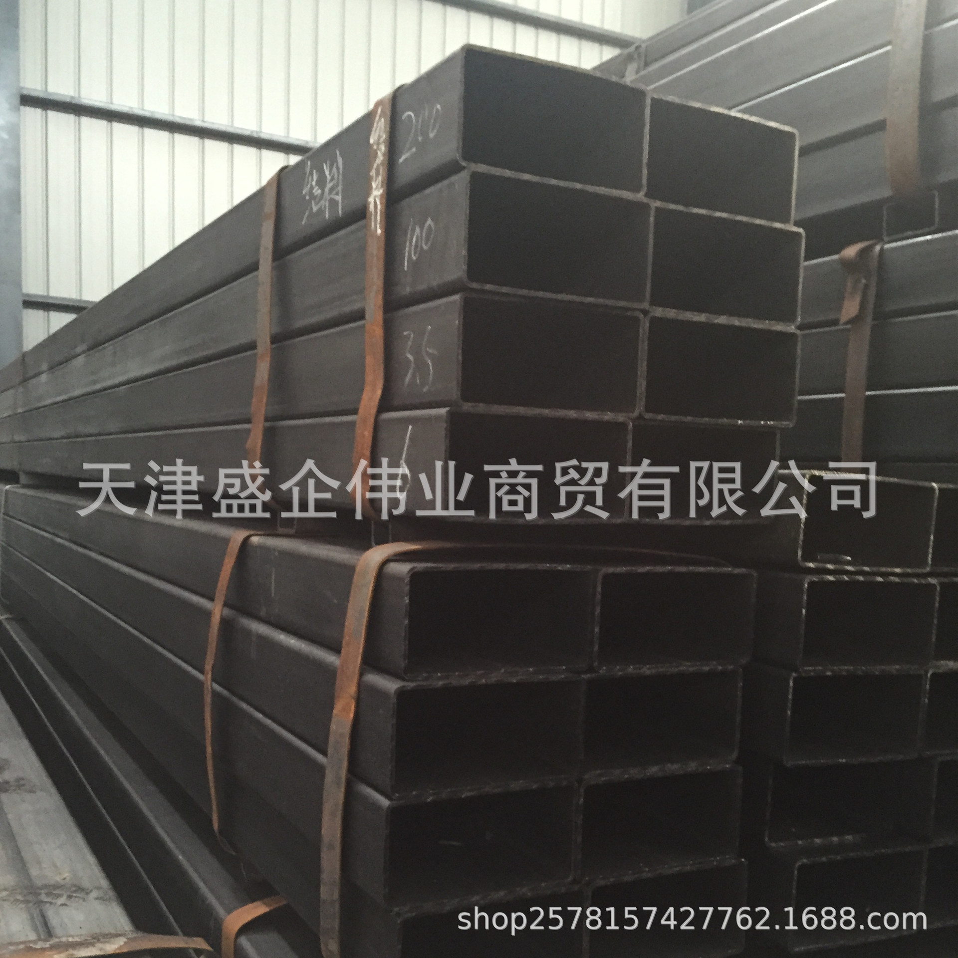 天津盛企伟业镀锌方管 小口径方钢管镀锌龙骨6米 量大优惠