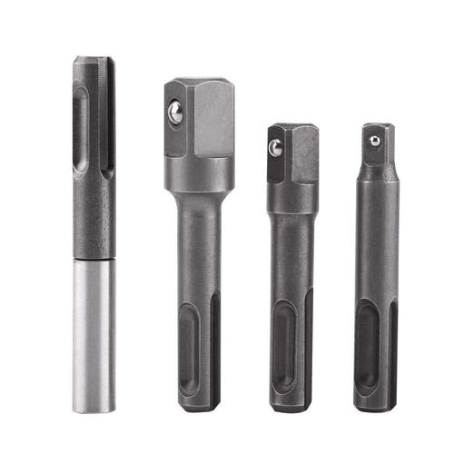 SDS handle connecting rod to 1/4 electric hammer conversion joint electric bit impact drill chuck sleeve adapter tool