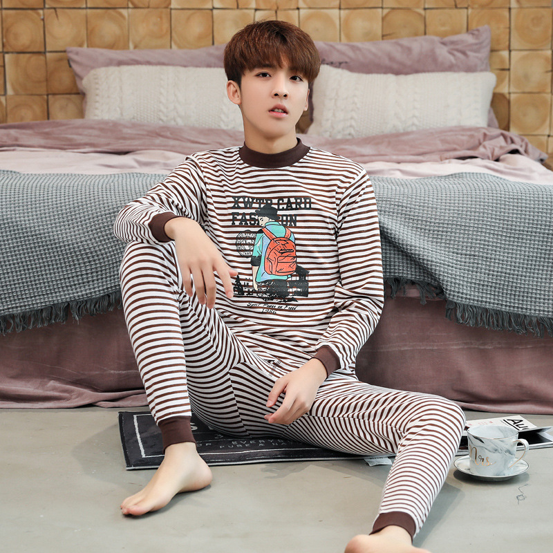 Ropa de otoño juvenil pantalones largos conjunto de ropa interior para niños medianos y grandes niños y niñas suéter de algodón niñas suéter línea conjunto de pantalones