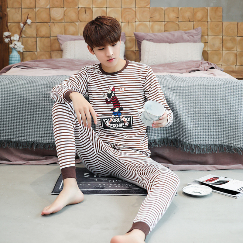 Ropa de otoño juvenil pantalones largos conjunto de ropa interior para niños medianos y grandes niños y niñas suéter de algodón niñas suéter línea conjunto de pantalones