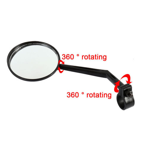 Wholesale mountain bike rearview mirror convex reflector bicycle accessories cycling rearview mirror [convex mirror]