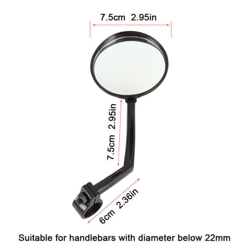 Wholesale mountain bike rearview mirror convex reflector bicycle accessories cycling rearview mirror [convex mirror]