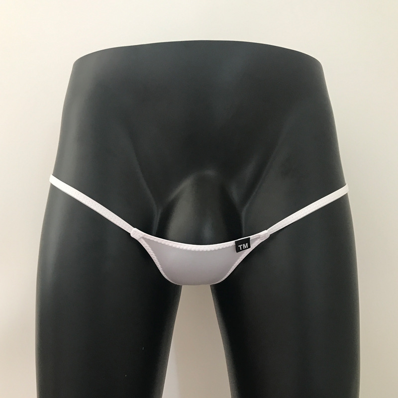 [Factory] Men's Ice Silk Briefs Men's Stretch Thong 0127