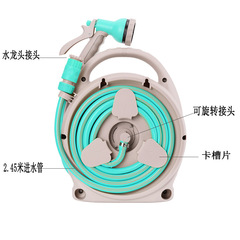 Water pipe truck set, mini water pipe truck, sprinkler, car water gun, telescopic water pipe, garden hose, watering flowers, car washing