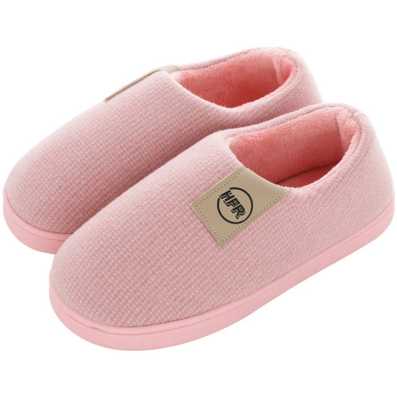 2022 New Cotton Slippers Women's Autumn and Winter Bag Heel Couple Spring and Autumn Household Non-slip Home Indoor Men's Soft-soled Cotton Shoes