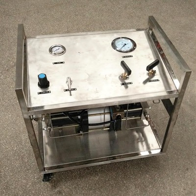 气体增压泵 氮气增压泵 气动气体增压设备  氮气弹簧充气设备