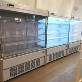 批发水果保鲜柜超市风幕柜 一体机风幕冷柜 2米便利店饮料柜新品