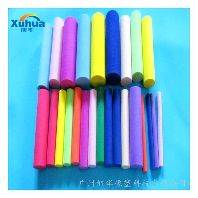 厂家供应eva磨砂泡棉管EPDM发泡橡塑管NBR发泡管防滑耐磨手把套