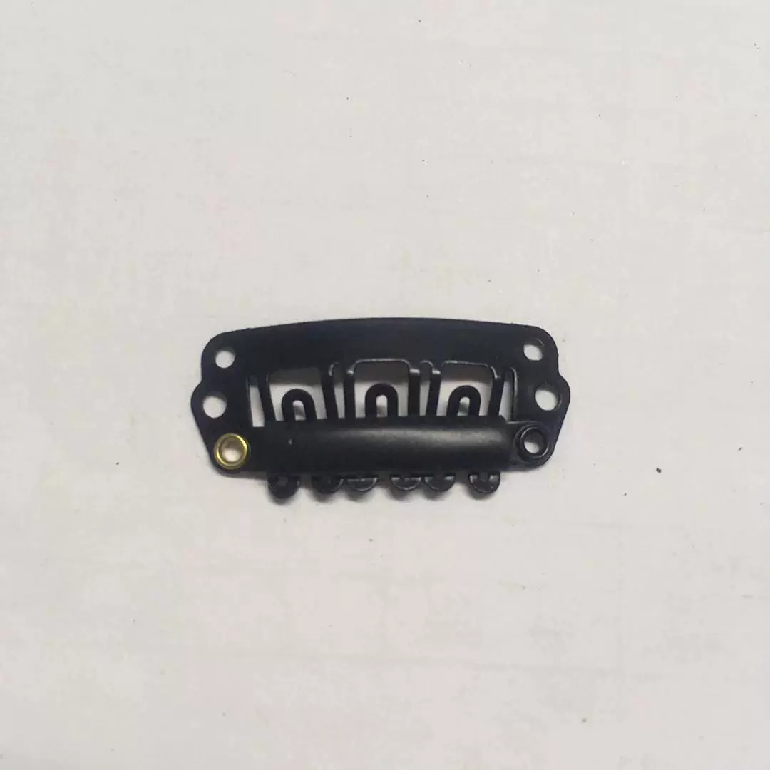 接发夹子　假发卡子弹力发根隐形2.8CM 6齿明丽饰品厂家直销