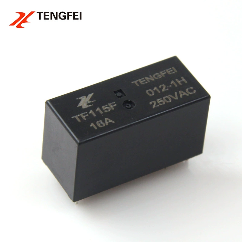 12v relay 24v16A normally open four-pin 115F-012VDC 6-pin 250VAC TF high-power relay