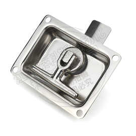 304不锈钢平面锁 机箱机柜面板锁 工程车箱式汽车门方锁MS108