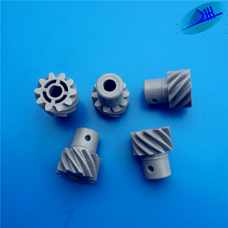 销售 PVC 扬博 10齿螺旋齿轮  32x10X9.5DX38L 生产水平机配件