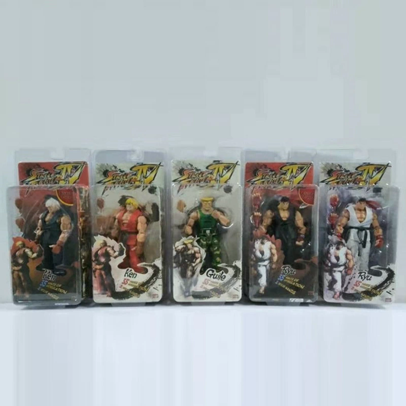 Классическая версия фигуры игрушки NECA Street Fighter Black Dragon с подвижными суставами модель куклы NECA официальный