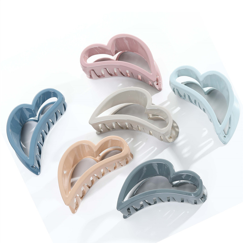 Hot New Fashion Plastic Hair Grasp Popular All-match Large European and American Classic Hairpin Trendy Headwear Hair Accessories