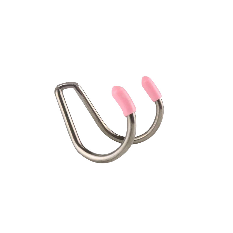 Nuevo gancho de acero inoxidable creativo sin fisuras azulejo pared puerta de la cocina trasera gancho de acero inoxidable baño gancho de la sala de estar