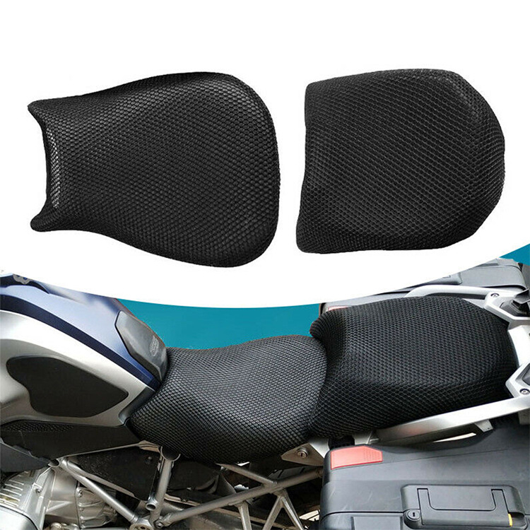 Adecuado para BMW R1200GS motocicleta malla transpirable aislamiento cojín cubierta verano protección solar impermeable dos piezas para la venta