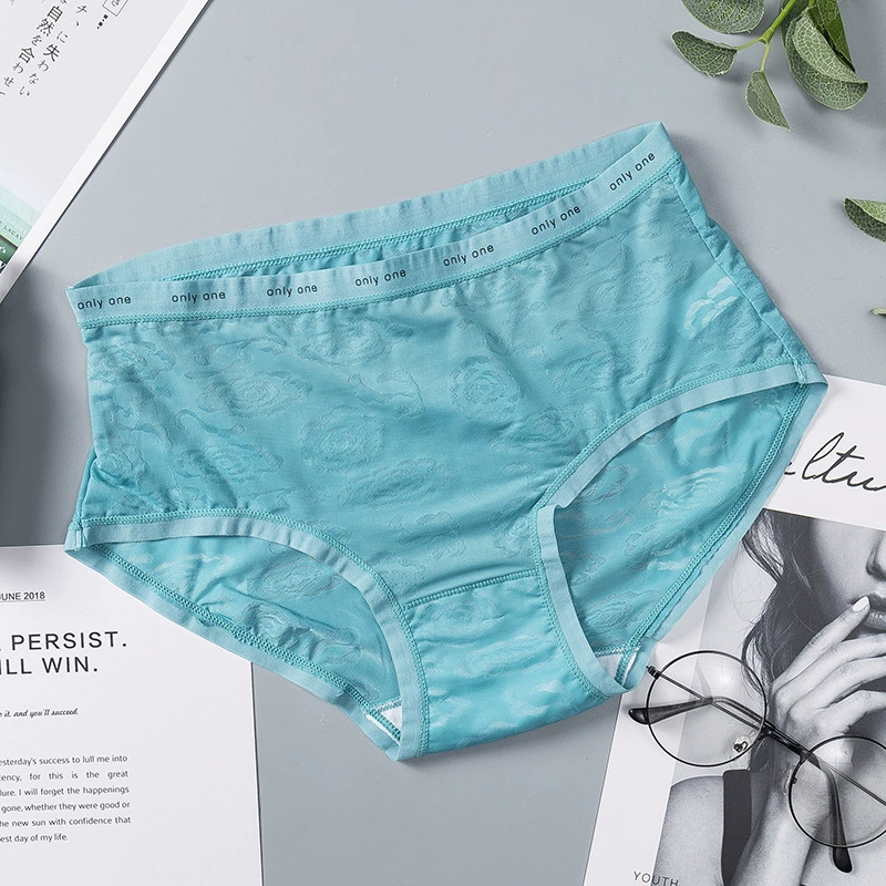 Плавки из шелка Silk sexy comfortable pants, хлопковое нижнее белье, брюки, средняя талия