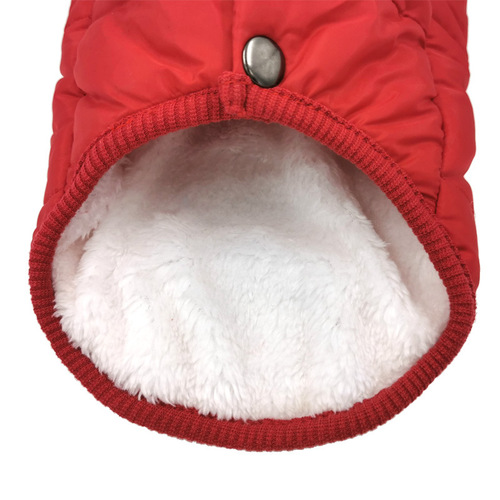 New Pet Dog Clothes Cotton Jacket Autumn/Winter Dog Coat Thick Warm Cotton Jacket Pet Supplies