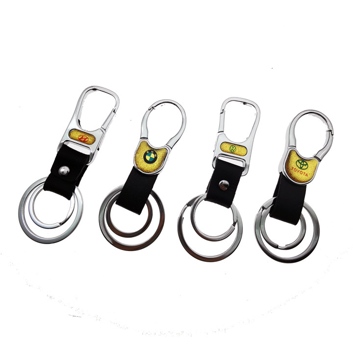 I1 823 903-4 llavero de cuero llavero accesorios de coche 2 yuanes tienda de suministro de joyas al por mayor