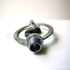 4-inch butterfly rotating sprinkler, alloy rain-like sprinkler for lawns, gardens, irrigation agriculture, greenery sprinkler