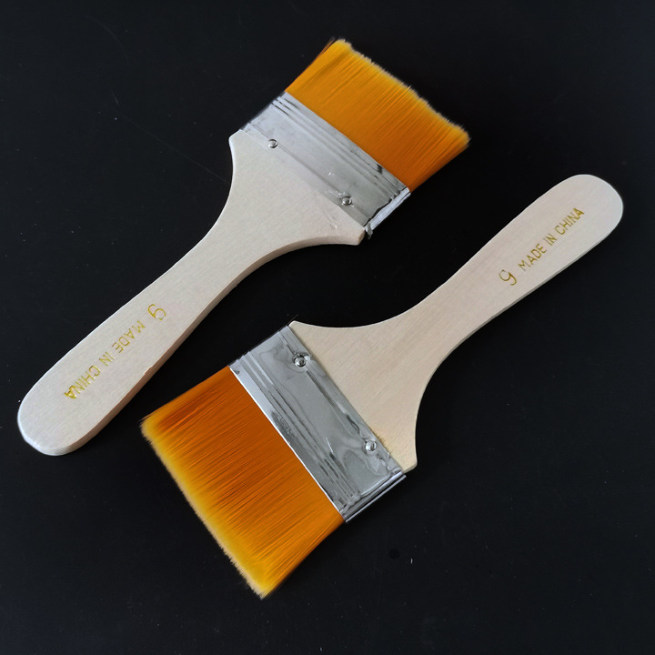 I1922 9 # nylon cepillo de aceite placa herramientas caligrafía arte suministros pared pintura Yiwu 2 yuanes tienda suministro al por mayor