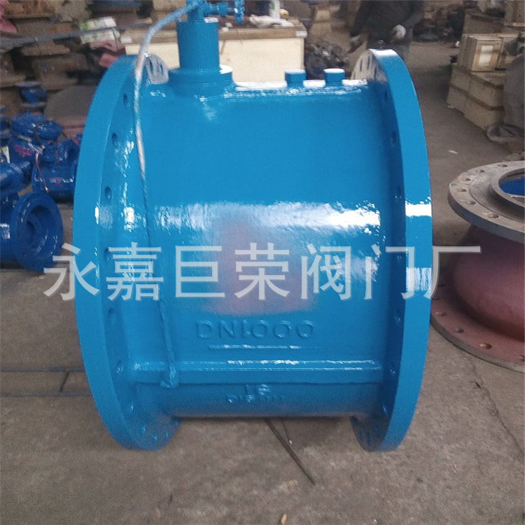 直通式不锈钢止回阀 HH49J-10P DN800 法兰全衬胶消声缓闭止回阀