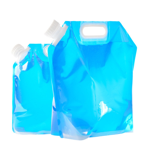 5L Large Capacity Water Bag Sports Portable Folding Water Bag Outdoor Travel Camping Hiking Water Storage Bag