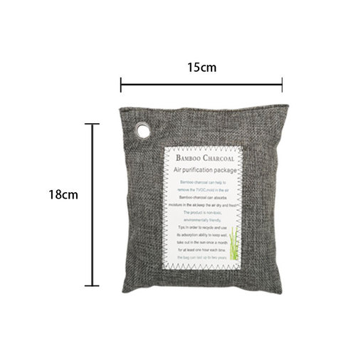 Amazon foreign trade cross-border bamboo charcoal packaging repair formaldehyde deodorization activated carbon bag bamboo charcoal bag manufacturer wholesale carbon bag