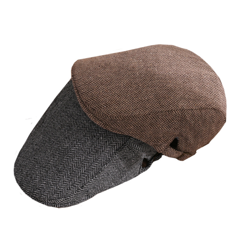 Herbst winter wolle männer frauen baskenmützen, entenschnabel hüte, mittleren alters und ältere freizeit vorwärts hüte_voghion.com