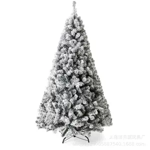 Amazon New Snow Tree, Velvet Tree 9ft, 1600tips Hotel, торговый центр рождественский украшение