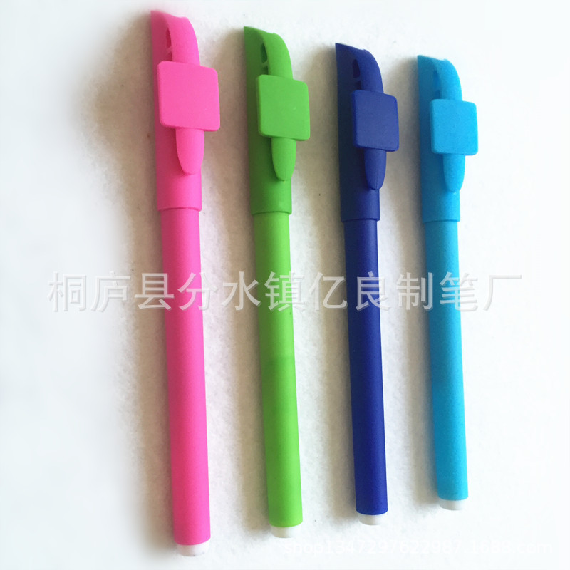 Pluma de gel de impresión OGO pluma de agua personalidad 334 código QR pluma de gel