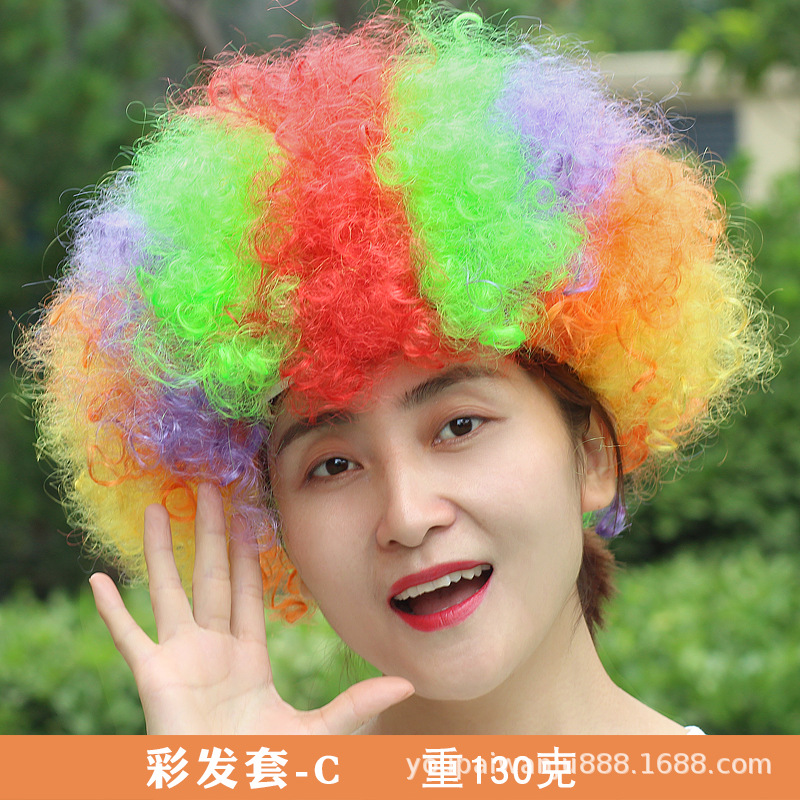 Красочный стиль волос