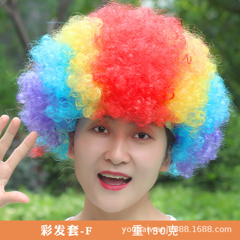 Красочный стиль волос