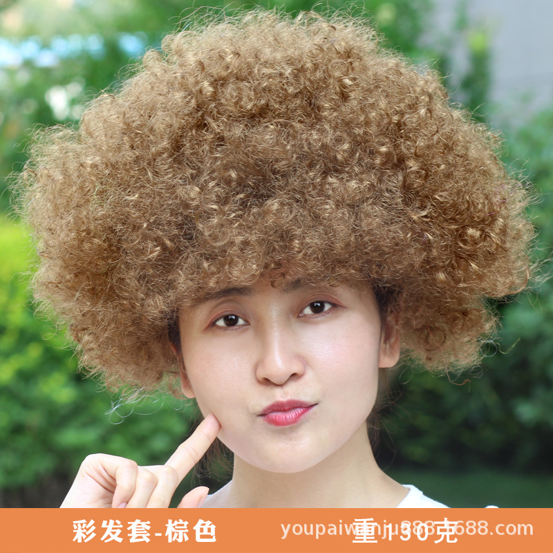 Красочный волос-коричневый