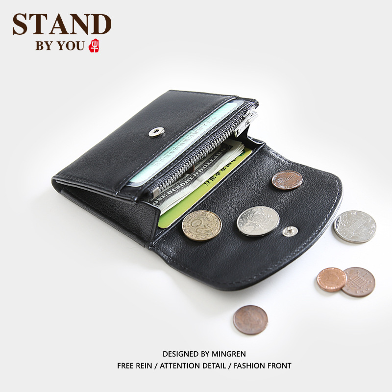 Short retro casual wallet