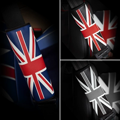Cross-border Car Protective Cover Rice Flag Safety Belt Cover Korean-style Long Men's and Women's Soft Car Shoulder Cover