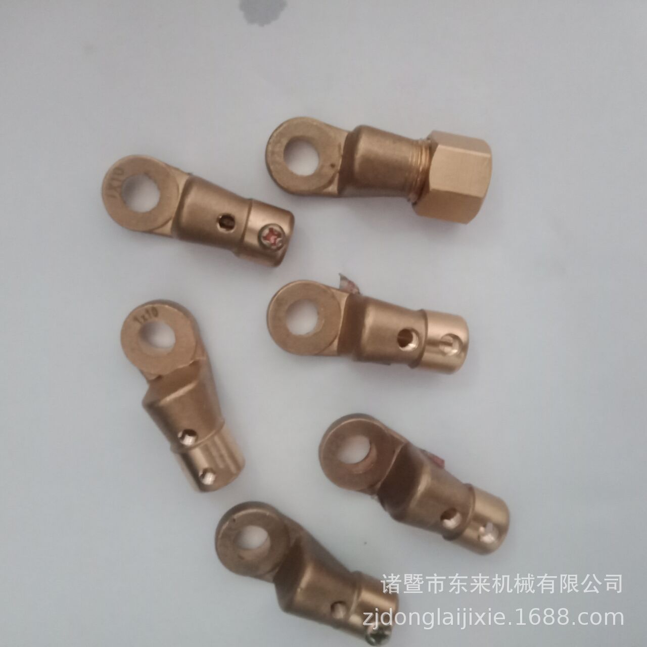 黄铜鼻子接头 管型预绝缘端头 线鼻子 冷压端子 管型接线端子