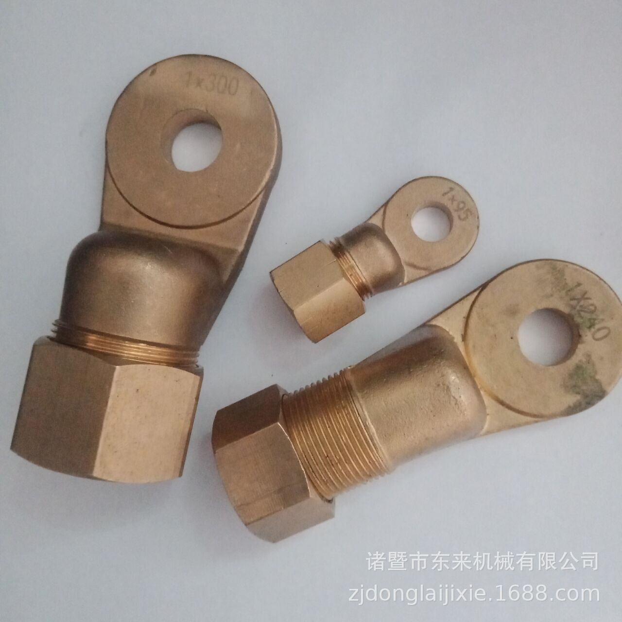 黄铜矿物电缆终端接头 BTLY铝接头 绝缘中间接头 紫铜端子1X4 1X6