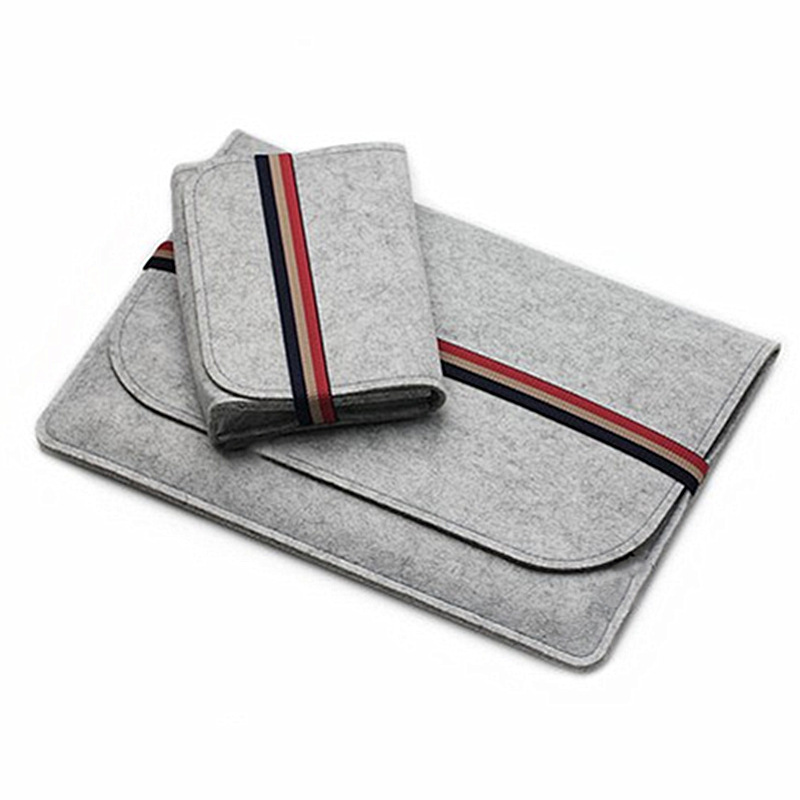 A generation of Apple laptop bags men and women business laptop protective case wholesale felt gift bag