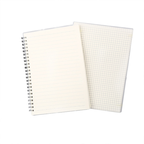 Simple coil business notebook a5/b5/a6 horizontal grid loose-leaf detachable note diary